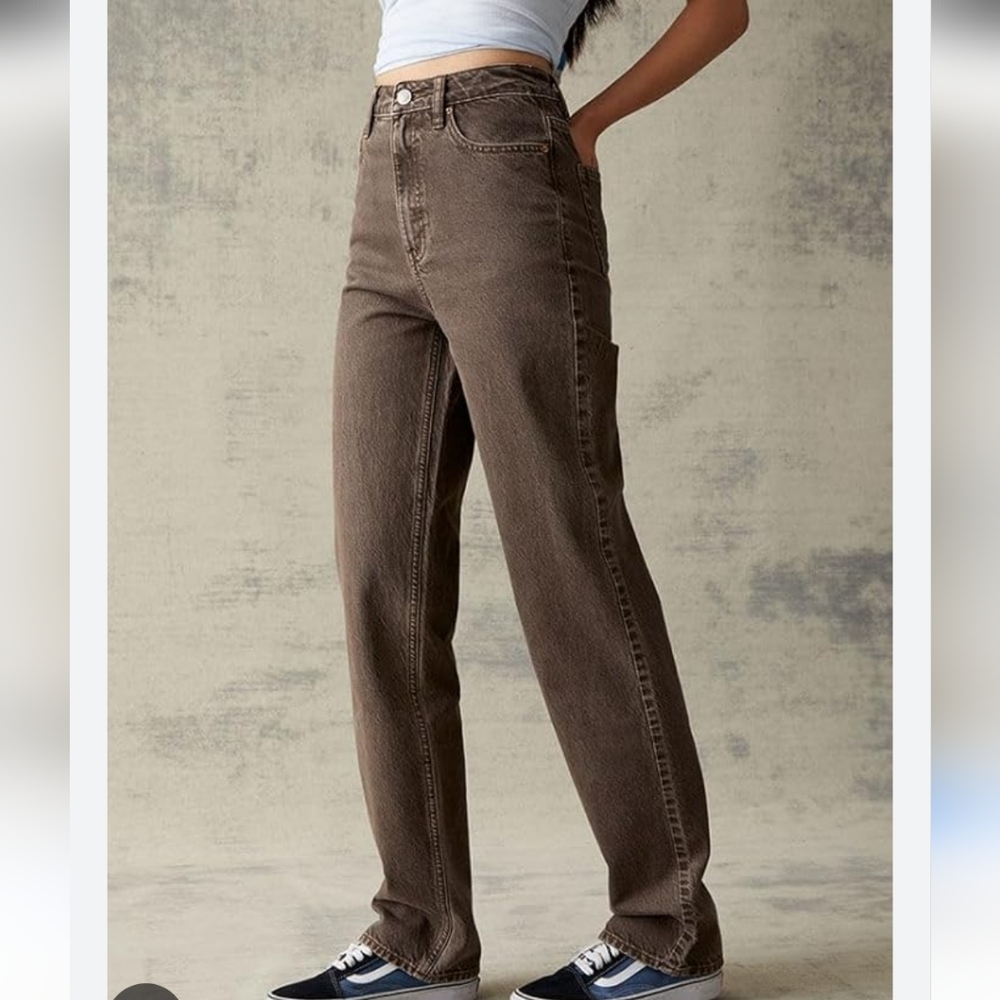 Nwt PacSun Brown '90s Boyfriend Jeans Brown 32